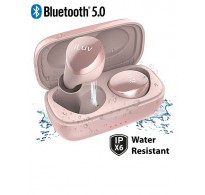 Ασύρματα ακουστικά Bluetooth 5.0 IPX6 αδιάβροχα Ροζ Χρυσό